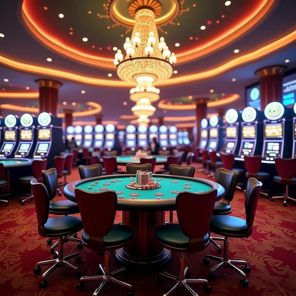 betwa6 ဂိမ်းလော်ဘီ၌ Live Casino နှင့် Slots ဂိမ်းများ ကစားနေသည့် မြင်ကွင်း
